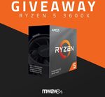 Win an AMD Ryzen 5 3600X CPU Worth $389 from Mwave