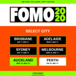 FOMO Festival 2020 Tickets Discounted to GA $109.90, VIP $169.90