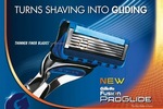$25.70 for New Gillette Fusion ProGlide 3-Step Shaver Set (4 Cartridges, Face Scrub Moisturiser)