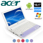 Acer Aspire One Happy - Win 7 & Android $249.95 + Postage