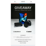 Win an Apple iPad Pro tablet with Canon EOS R camera from Gnarbox and Canon