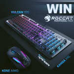 Win a ROCCAT Keyboard/Mouse/Mousepad Bundle from PC Case Gear