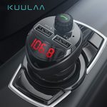 KUULAA Car Charger FM Transmitter Bluetooth, Micro SD, USB - US $4.99 (~AU $7.34) Shipped @ KUULAA via AliExpress