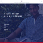 Click Frenzy - 30% off Sitewide + 10% off with Free VIP Account @ Tommy Hilfiger