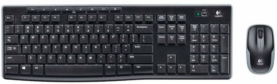 logitech wireless keyboard and mouse caps lock indicator