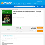 [PC, XB1] Sea of Thieves for Xbox One & Windows 10 Digital Code $23.49 US (~ $33.96 AUD) @ Bcdkey
