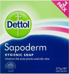 Dettol Sapoderm Hygienic Soap for Acne Oily Skin 3 Pack $4.40 (RRP$5.95) + Delivery ($0 with Prime/ $39 Spend) @ Amazon AU