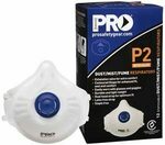 ProChoice Valved Respirators P2 Rating 12 Pack $26.95 (OOS), 3M P2 $9.95 (NSW) - (Free C & C) Limit 2/Customer @ Officeworks