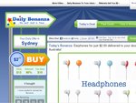 Earphones for Just $2.50 Delivered to Your Door Anywhere in Australia