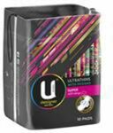 U by Kotex Designer Series Ultrathin Pads Super with Wings (10 Pack) $2.04 Shipped with Subscribe and Save @ Amazon AU
