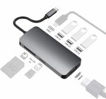 HEYMIX 7IN1 USB C Hub, HDMI Port, PD Charging, USB3.0*3, SD/TF Card $29.99 + Shipping ($0 /w Prime) @ Au Select Amazon AU