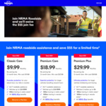 No Join Fee ($55) for NRMA Roadside Assistance - New Members Only