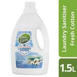 Pine O Cleen Laundry Sanitiser Fresh Cotton 1.5L $6 (RRP $12) @ Coles