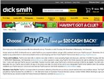 Spend $200 at DickSmith and Get $20 PayPal Cashback