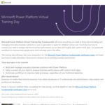 Free: Microsoft Power Platform Virtual Training Day: Fundamentals + Free Certification Exam