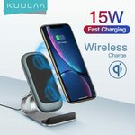 KUULAA 15W Qi Wireless Charger US$11.51 (~A$15.01) Delivered @ Kuulaa Retail Store AliExpress