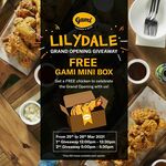 [VIC] Free Fried Chicken, Today & Friday (25/3-26/3) from 12pm-12:30pm & 5-3:30pm @ Gami Chicken (Lilydale Village)