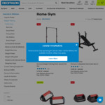 50% off Home Gym Equipment + Delivery ($0 C&C) @ Decathlon