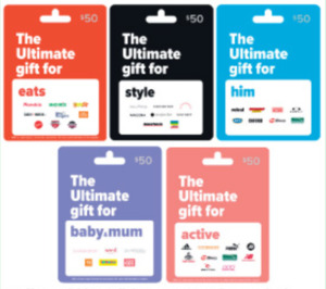 Buy Any $50 Ultimate Gift Card and Get $5 Woolworths eGift Card, 20% off  All Vodafone Recharge @ Woolworths - OzBargain