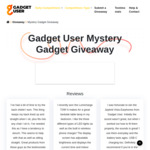 Win the Ultimate Gadget User Mystery Tech Giveaway, 3 Prizes Every Month / by Gadget User