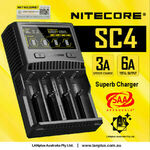 [eBay Plus] Nitecore SC4 4 Slot Super Battery Charger $49.99 Delivered @Lanplus eBay