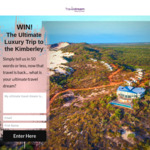 Win 5 Nights All-Inclusive at The Berkeley River Lodge in The Kimberleys for 2 Worth $7,337 from Traveldream [Not ACT]