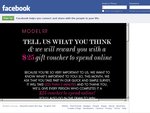 Sign up for a $25 Voucher for Modelco Voucher (Need FB)