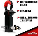 X-BULL Recovery Hitch Receiver Bonus Bow Shackle Tow Bar $39.92 ($37.42 with eBay Plus) Delivered @ EastBayAuto eBay