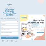 Win a Pretend Play Bundle Worth $749 from Hipkids