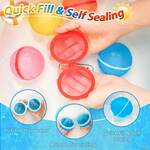 Kikidex Reusable Water Balloons/Bombs 16 Pack $51.29 Delivered @ Soppycid