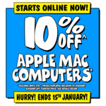 10% off Apple Mac Computers + Delivery ($0 C&C/ in-Store) @ JB Hi-Fi