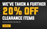 Further 20% on Clearance Items @ Repco