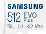 Samsung 512GB EVO Plus Micro SD Memory Card $59.73 Delivered @ Amazon AU