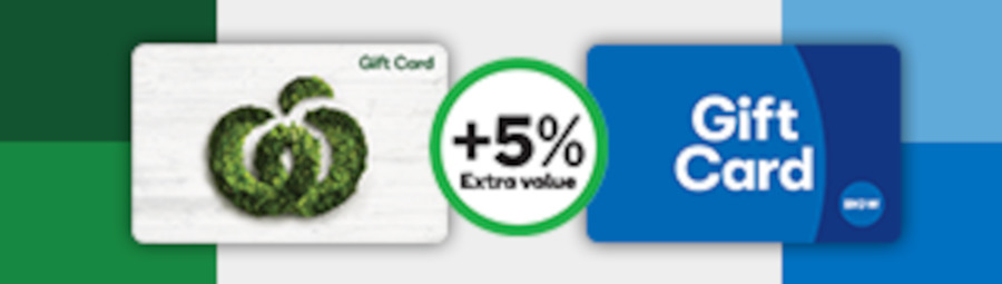 Buy Any $50 Ultimate Gift Card and Get $5 Woolworths eGift Card, 20% off  All Vodafone Recharge @ Woolworths - OzBargain