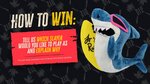 Win 1 of 10 Carver The Shark Plushies from Dead Island