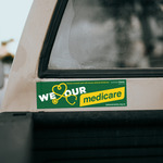 Free “We Love Our Medicare” Bumper Sticker from Australian Unions