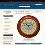 Save $20 on a Cobb & Co Time and Tide Clock ($129 Delivered)