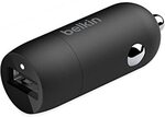 Belkin USB C Car Charger 20W $13 + Delivery ($0 with Prime/ $39 Spend) @ Amazon AU