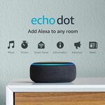 Echo Dot (3rd Gen) Smart Speaker with Alexa $29 + Delivery ($0 with Prime/ $39 Spend) @ Amazon AU