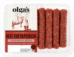1/2 Price Olga's Fine Foods Beef Chevapchichi 400g $4.25 @ Coles