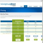 NewsgroupDirect 550GB Block $19-$20