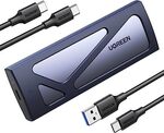 [Prime] UGREEN M.2 NVMe SSD Enclosure Adapter, 10Gbps USB C 3.2 Gen2 $27.99 Delivered @ UGREEN via Amazon AU