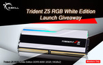 Win Trident Z5 RGB White Edition DDR5-6000 32GB (16GBx2) Memory from G.SKILL