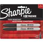 Sharpie Permanent Marker Pens Extreme Fine Tip, Black 2 Pack $3.15 (Was $6.75) @ Woolworths