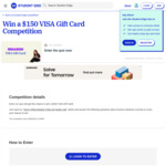 Win a $150 Visa Gift Card from Student Edge
