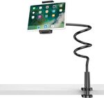 75cm Gooseneck Flexible 4.7-11" Phone & Tablet Holder - White US$3.98 (~A$5.92) Shipped @ Direct Preferred Supply AliExpress