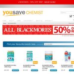 All Blackmores 50% off RRP