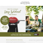 Win a Weber Family Q+ Premium Prize Pack or 1 of 30 Weber Baby Q Prize Packs from Beerenberg