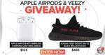 Win a Yeezy Boost 350 V2 BLACK RED or an Airpods from Lootie Limited