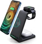 KIYOSAKI 3-in-1 Wireless Charging Station White or Black $23.98 + Delivery ($0 with Prime/ $59+ Spend) @ CRISTION Amazon AU
